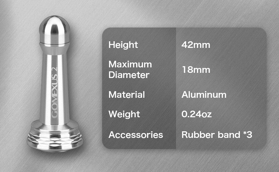 Gomexus Aluminum Reel Stand 42mm R2&P2 Pro for Daiwa 1 Gomexus reel stand for Daiwa reels