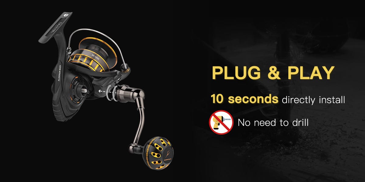 plug&play handle for the daiwa BG
