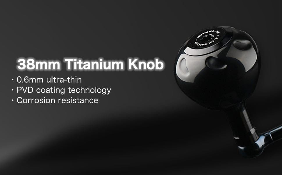 Gomexus Titanium Reel Power Knob 35 38mm TA38 2 Titanium Reel Power Knob