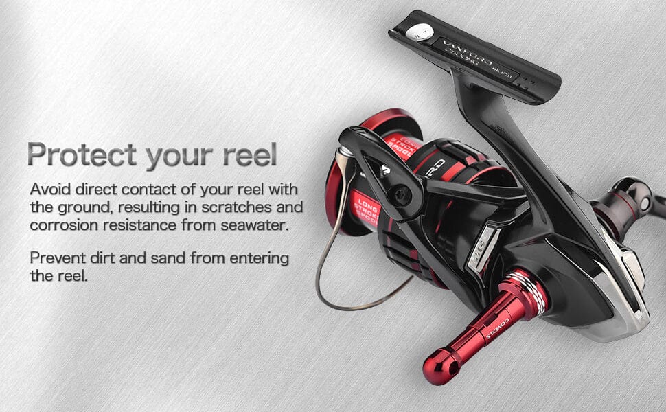 Gomexus Aluminum Reel Stand Surface Engraved Version R-EVO 42mm/47.5mm 2 r6