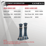 Gomexus Aluminum Reel Stand 55mm R9&R9 Pro - Image 9