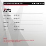Gomexus Aluminum Handle for Abu Revo&Zata Spinning Reel - Image 11