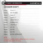 Gomexus Aluminum Handle for Daiwa Revros LT MSL-L57 - Image 18