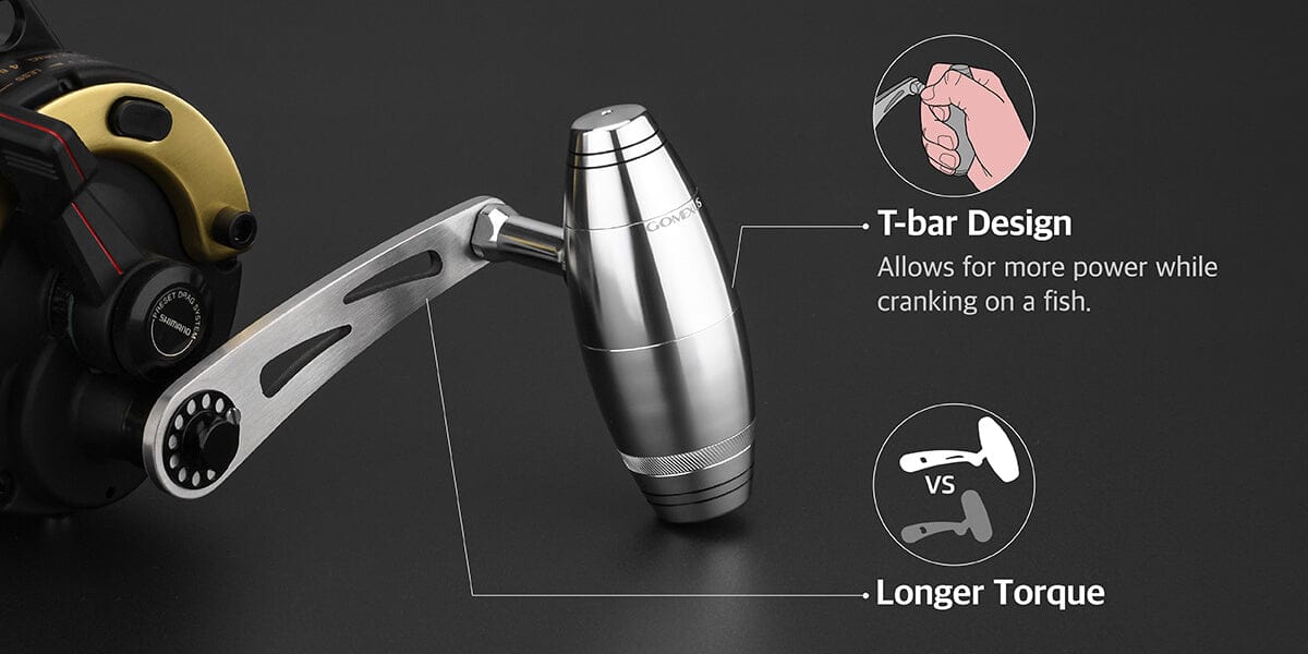 Gomexus iHandle SS85 for Shimano TLD 20 25 Reel Power Handle 2 iHandle SS85 for Shimano TLD 20 25