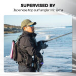 Gomexus SURF DREAM Surf Fishing Rod Holder with Phone Holder Hexagonal Anti-Tip Beach Rod Stand - Image 16