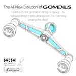 Gomexus Air-Sense 98mm Aluminum Double Handle with Aluminum Knob 20mm - Image 9